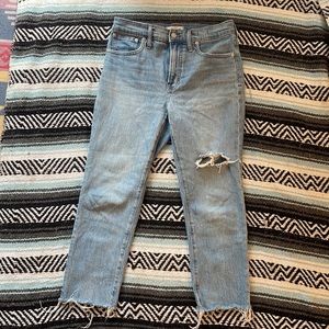 Madewell The Perfect Vintage crop jean